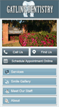 Mobile Screenshot of gatlingdentistry.com